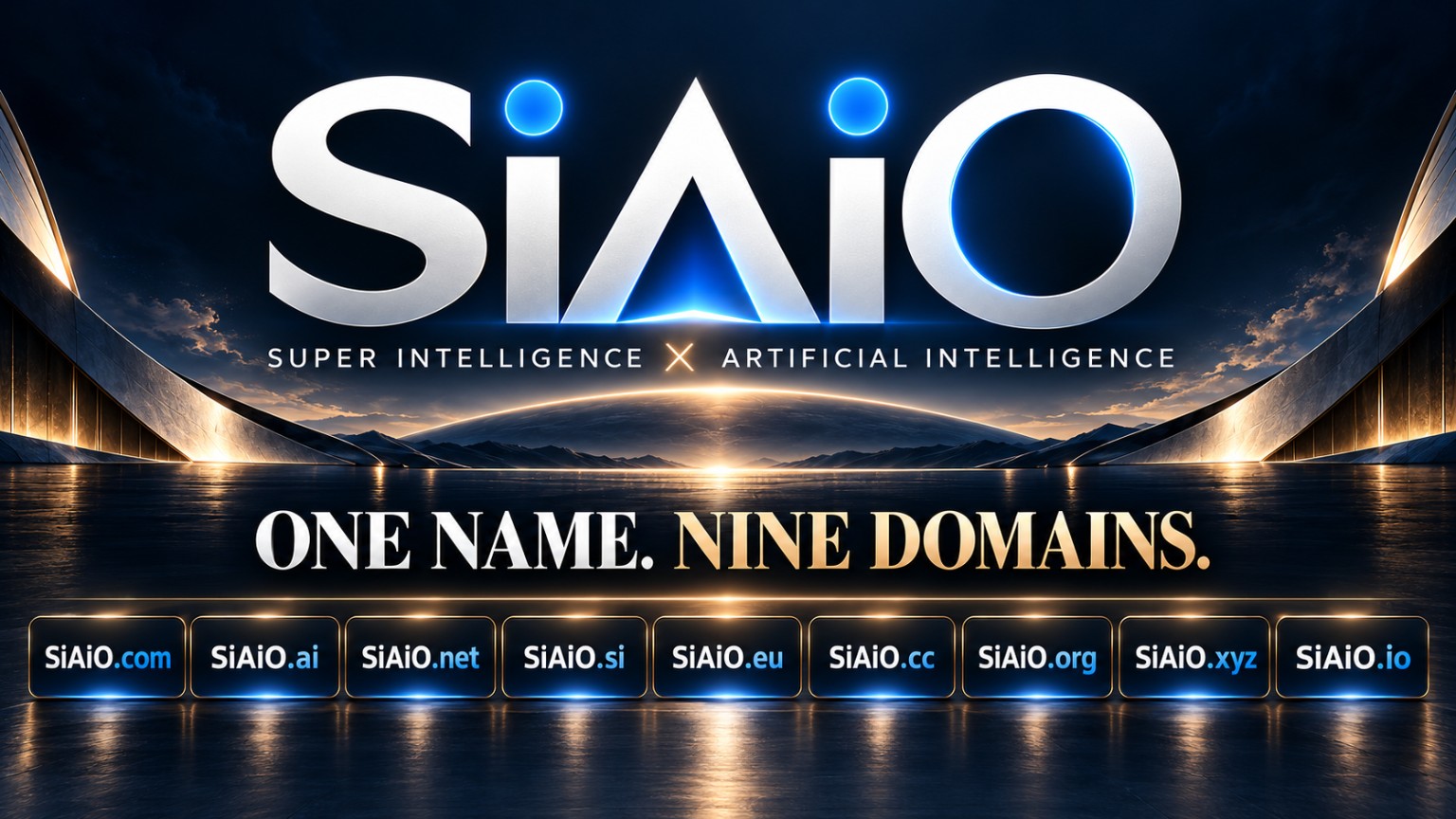 SiAiO.com · .ai · .net · .si · .eu · .cc · .org · .xyz · .io